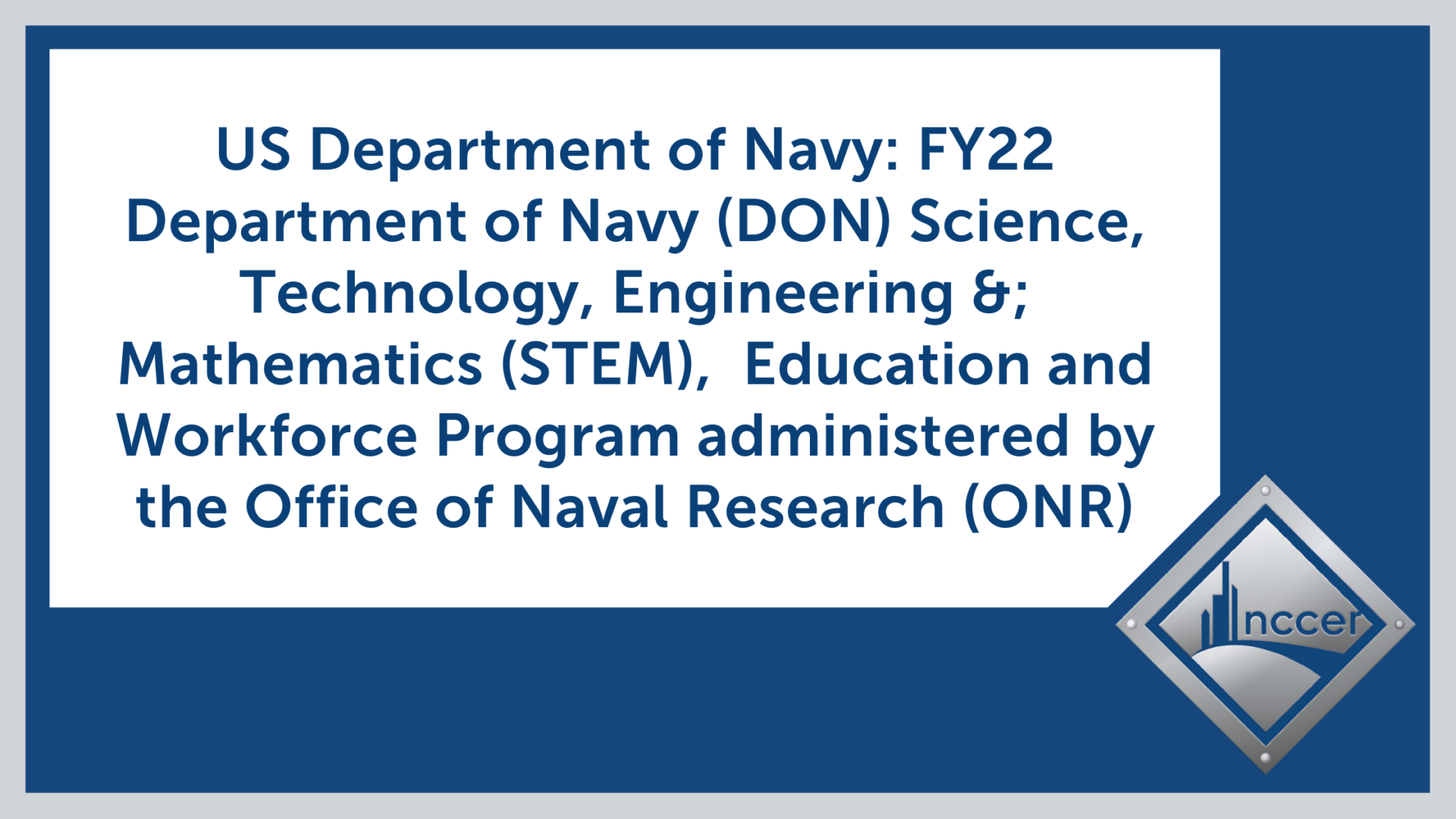 NCCER Post Banners