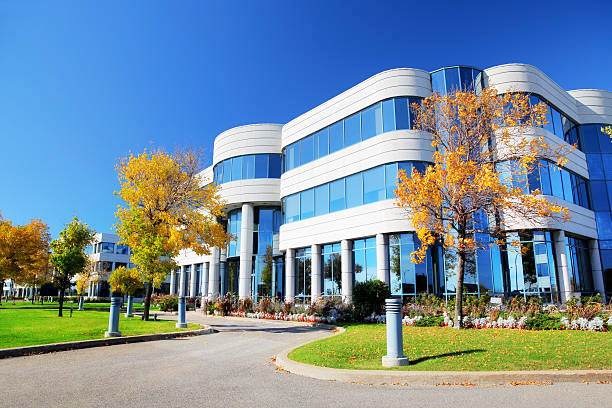 Image of an builidng on a sunny day