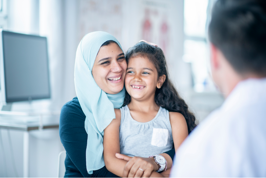 Refugees At Hospital
